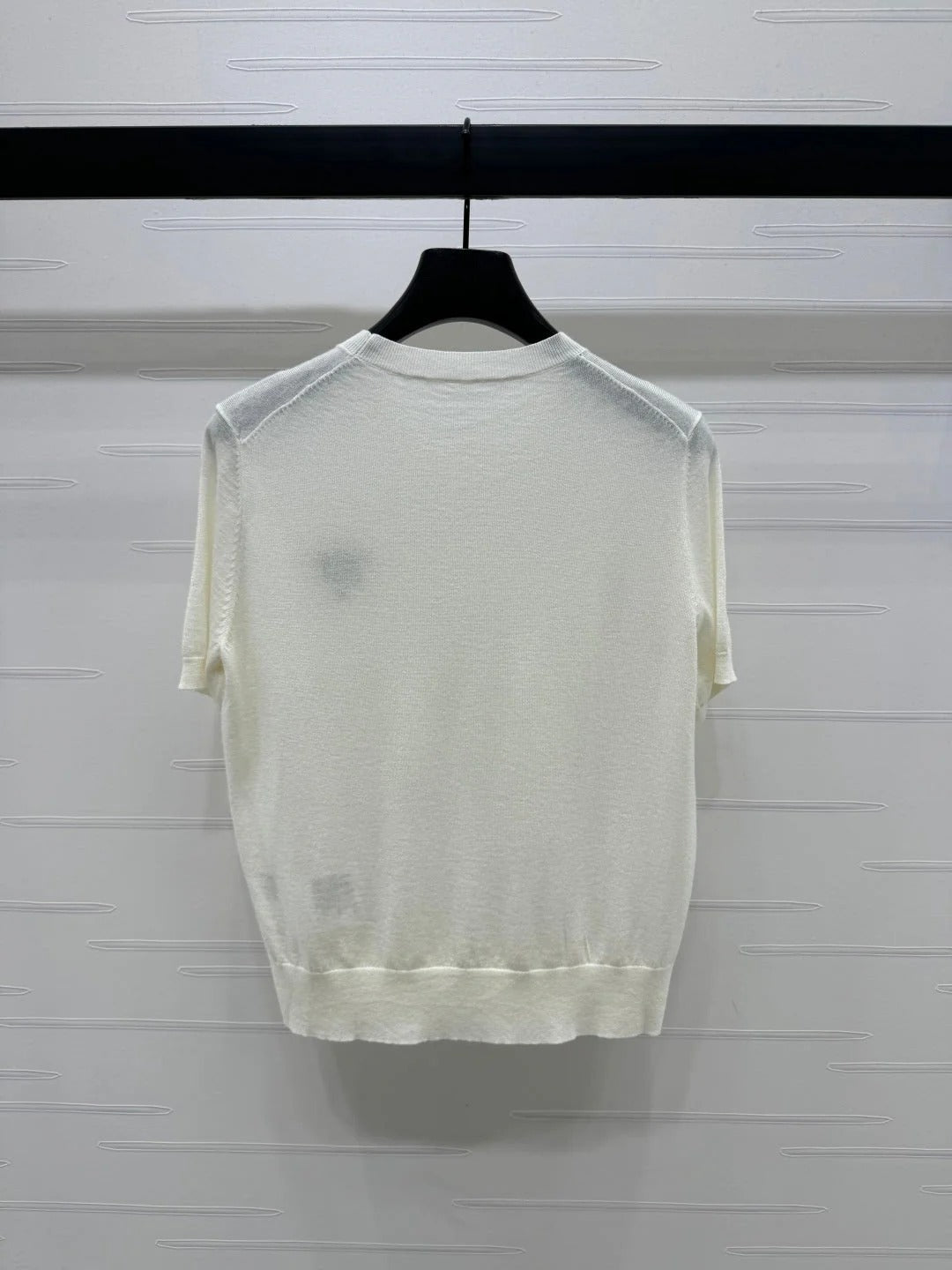 PRADA SHORT-SLEEVE EMBROIDERED LOGO T-SHIRT 269460