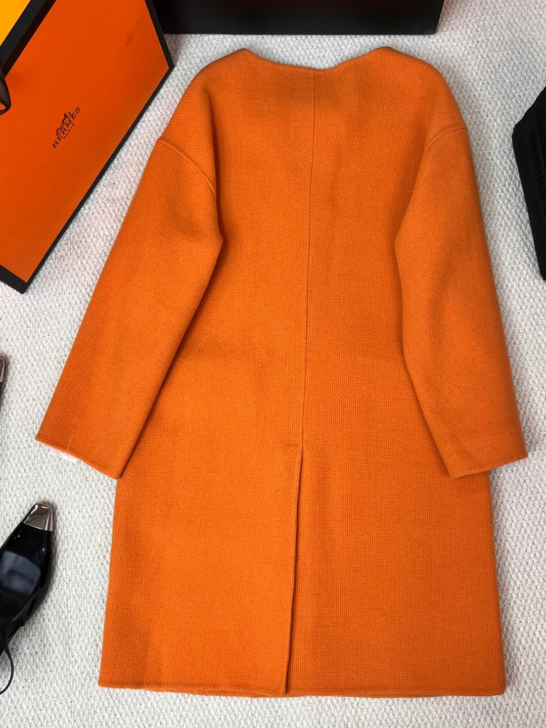 HERMES 25S CASHMERE COAT 198