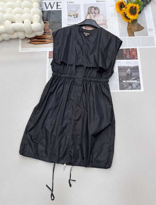 PRADA 25S ELASTIC WAIST SKIRT 304
