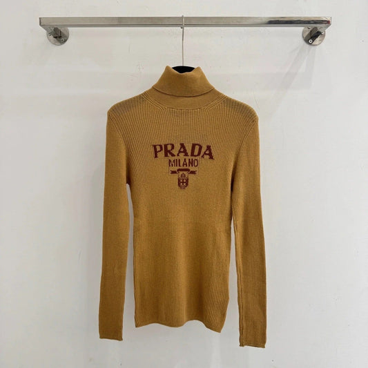PRADA 25S SLIM-FIT KNITTED TURTLENECK SWEATER 300