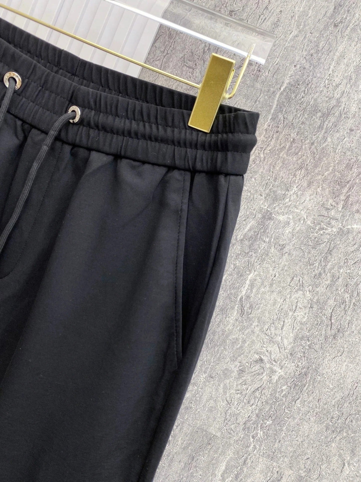 PRA 2026 Men's Casual Pants Black Fabric 842905