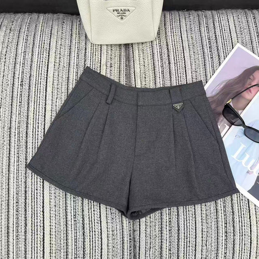 Prada 2026 Suit Short Gray Cotton 355431