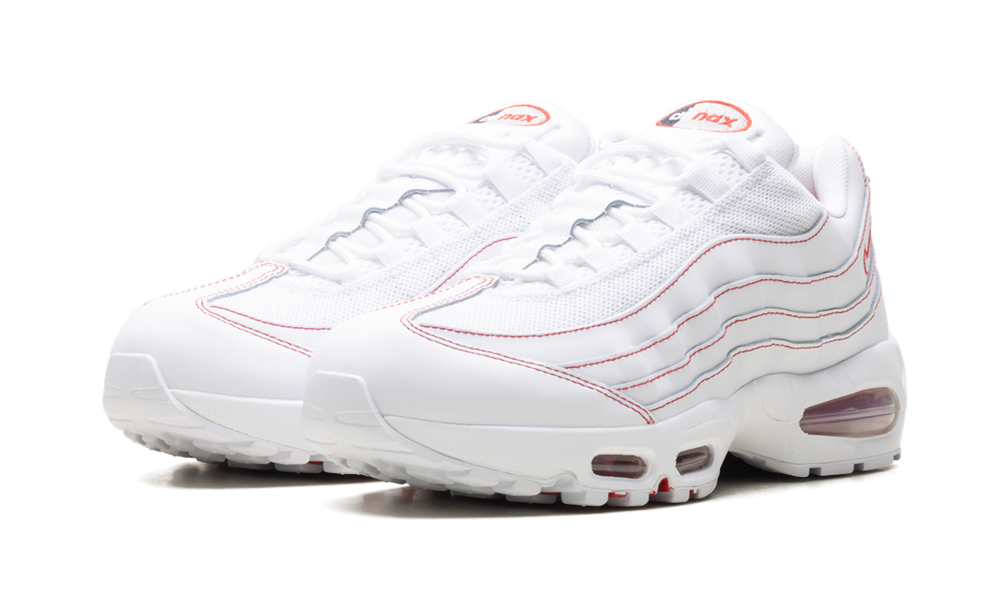 Air Max 95 OG "Big Bubble White University Red" IB7936 100