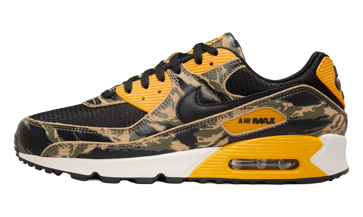 Air Max 90 Premium "Black University Gold Camo" IF1721 001