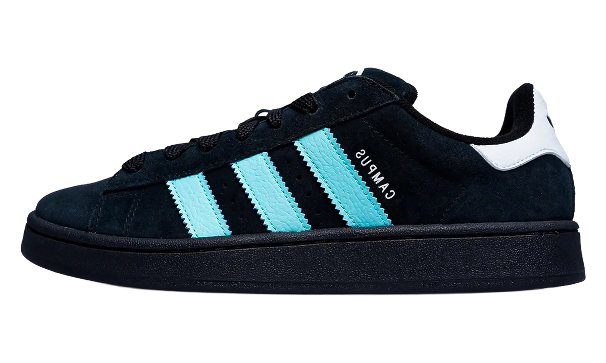 Campus 00s "Black Flash Aqua White" JS3204