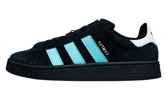 Campus 00s "Black Flash Aqua White" JS3204