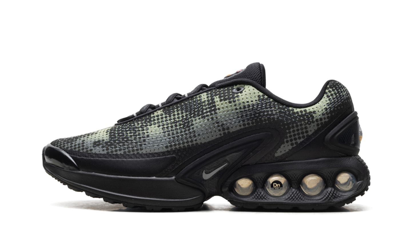 Air Max Dn "Black Olive Aura Medium Olive Metallic Silver" IB3078 010