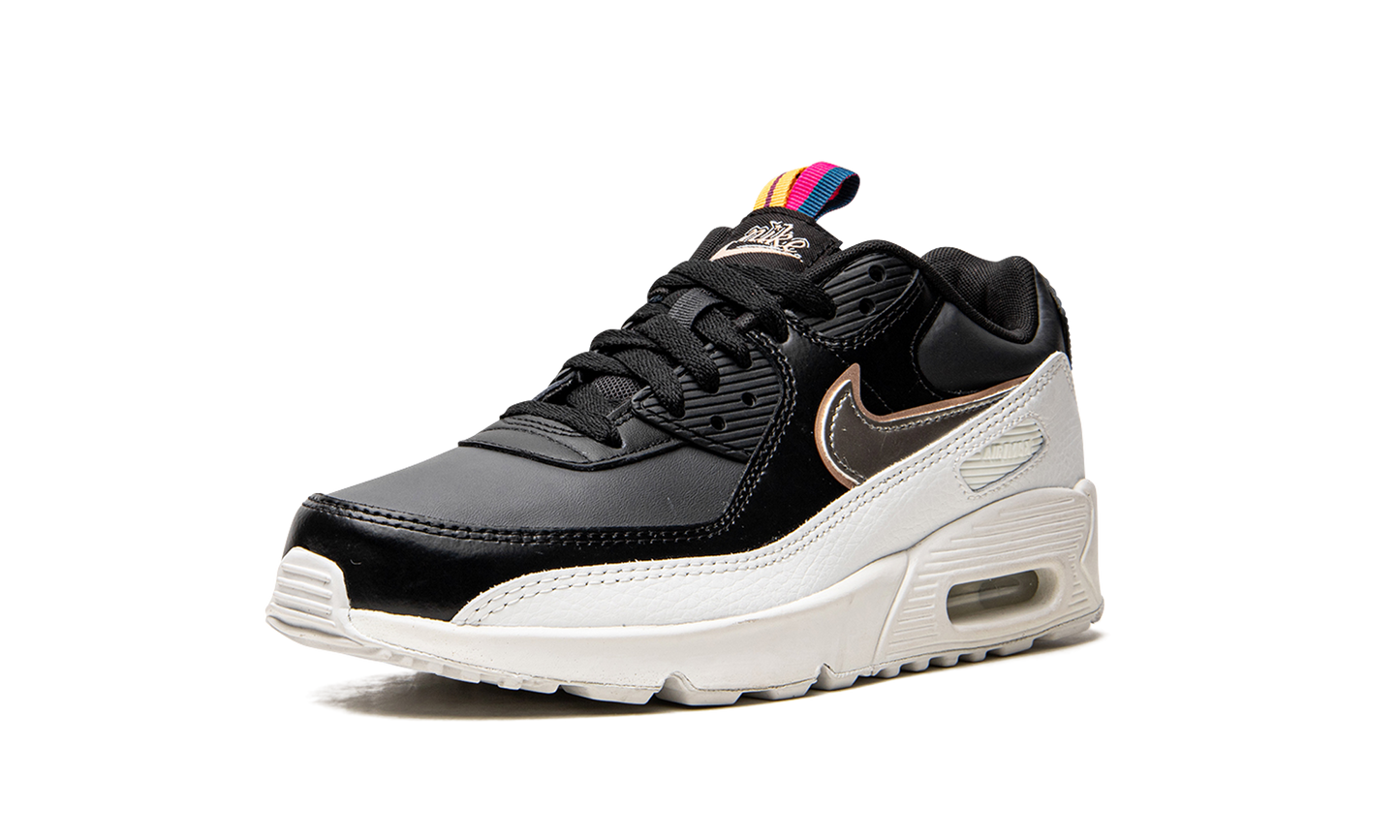 Air Max 90 LTR GS "Off Noir Metallic Pewter" DJ0414 001