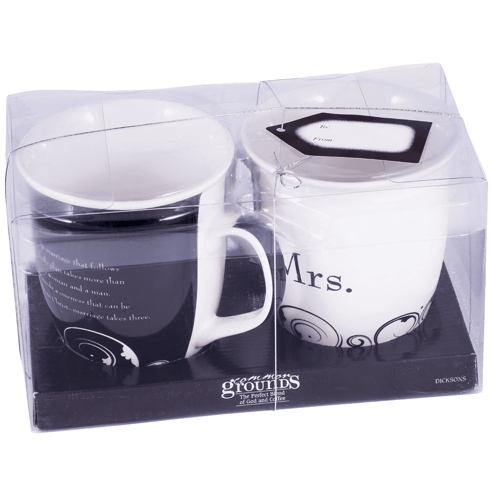 Mr. and Mrs. Christian Coffee Mug Set