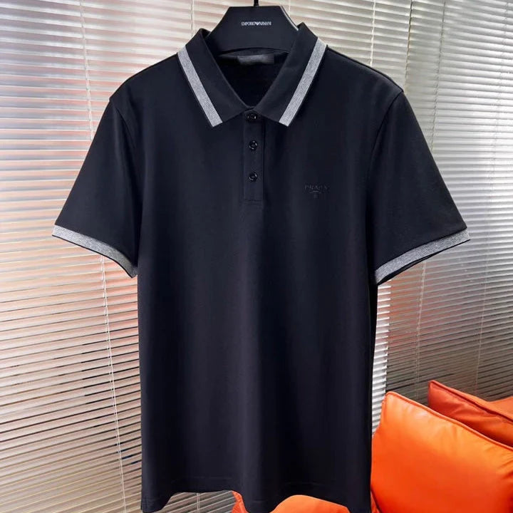 PRA 2026 Men's Short-Sleeve Polo T-Shirt Soft Fabric 857746