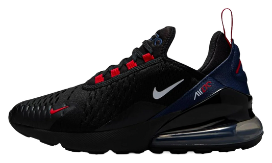 Air Max 270 GS "Black Midnight Navy Red" HJ9565 001