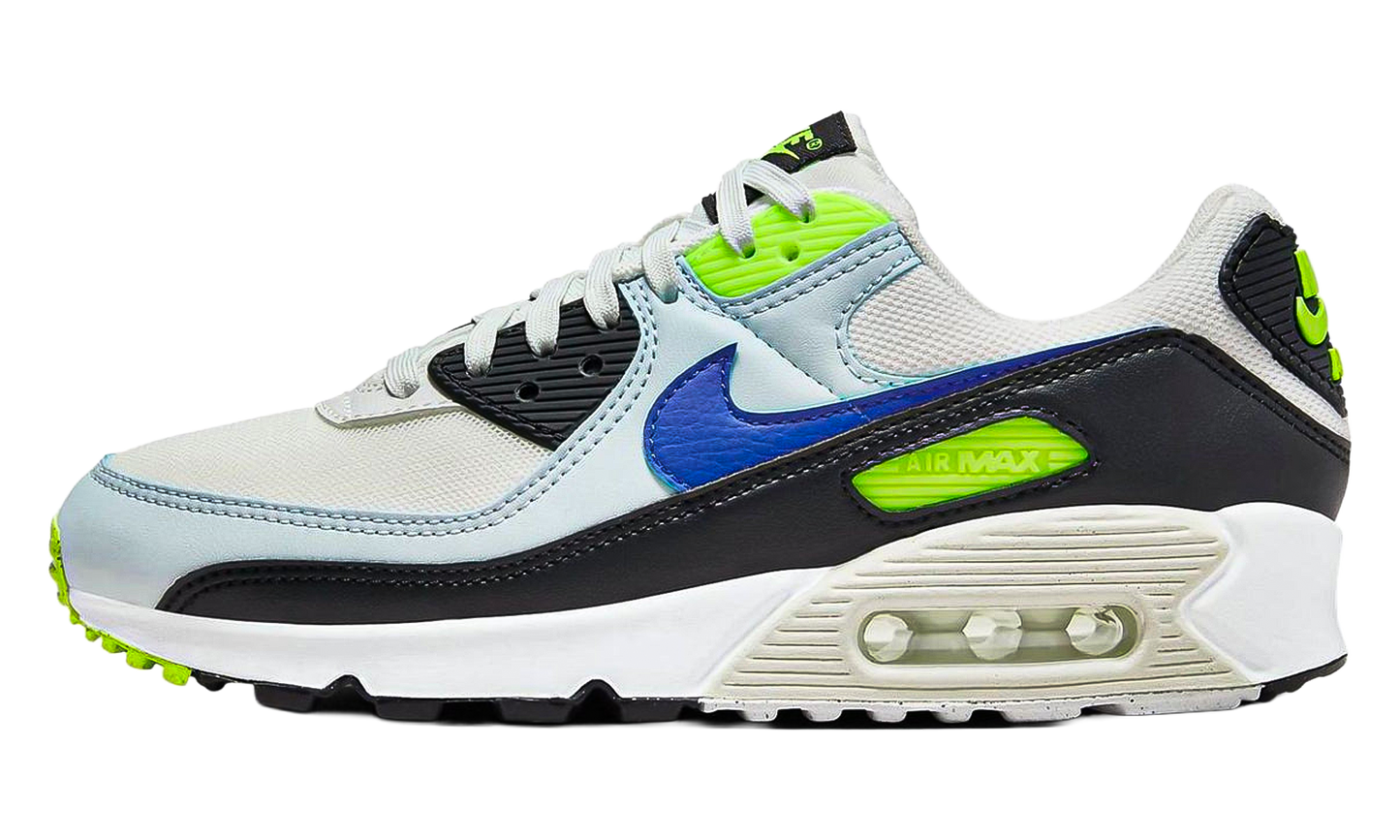 Air Max 90 WMNS "White Blue Tint Volt" DH8010 102