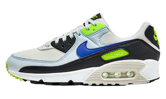 Air Max 90 WMNS "White Blue Tint Volt" DH8010 102