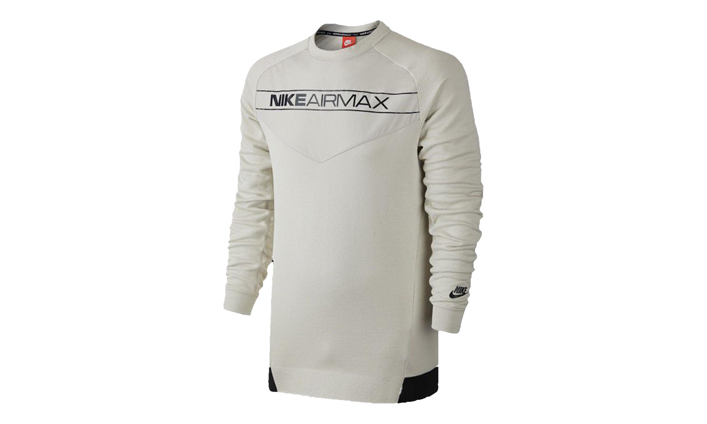 Air Max Crewneck Sweatshirt "Off White" 861582 072