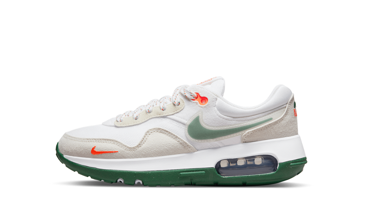 AIR MAX MOTIF GS "White/Safety Orange/Light Bone/Gorge Green" DX2957 100