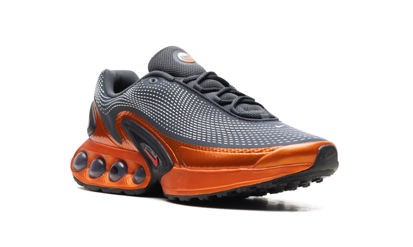 AIR MAX DN QS "Dark Smoke Grey/Metallic Dark Grey/Salsa Red" HJ6695 001