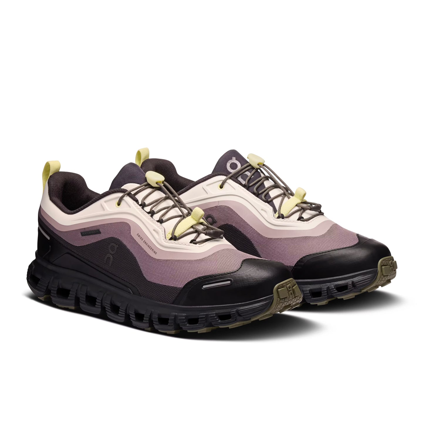 ON Women's Cloud 6 Geo Waterproof Dew/Gobi