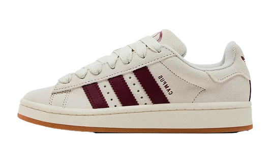Campus 00s WMNS "Orbit Grey Collegiate Burgundy" JH8698