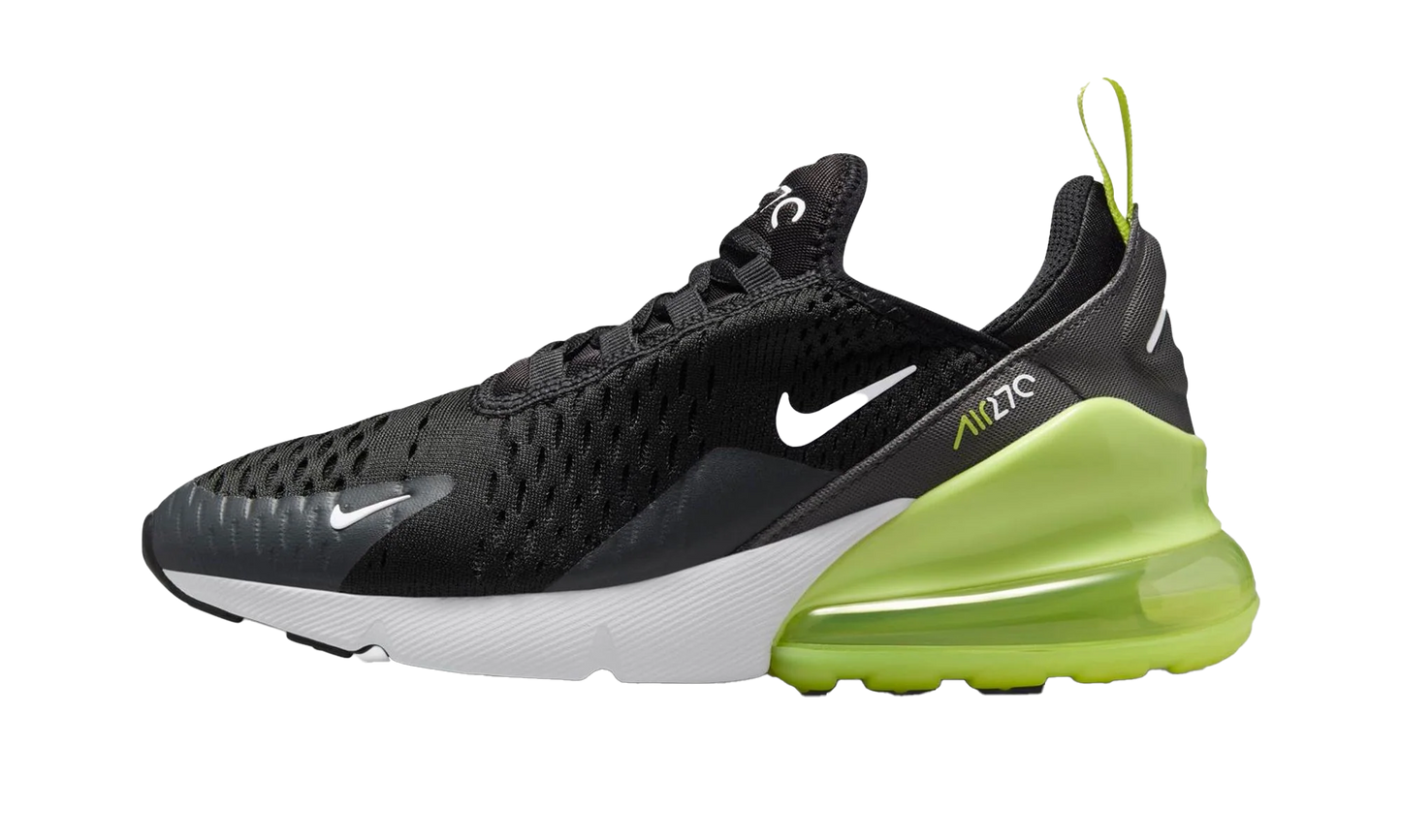 AIR MAX 270 GS "LIGHT LEMON TWIST BLACK ANTHRACITE WHITE (GS)" 943345 704