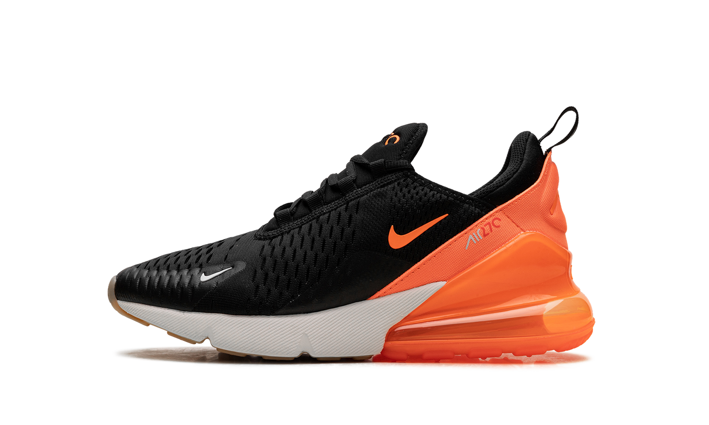 AIR MAX 270 GS "Black Total Orange Bright Crimson" 943345 037