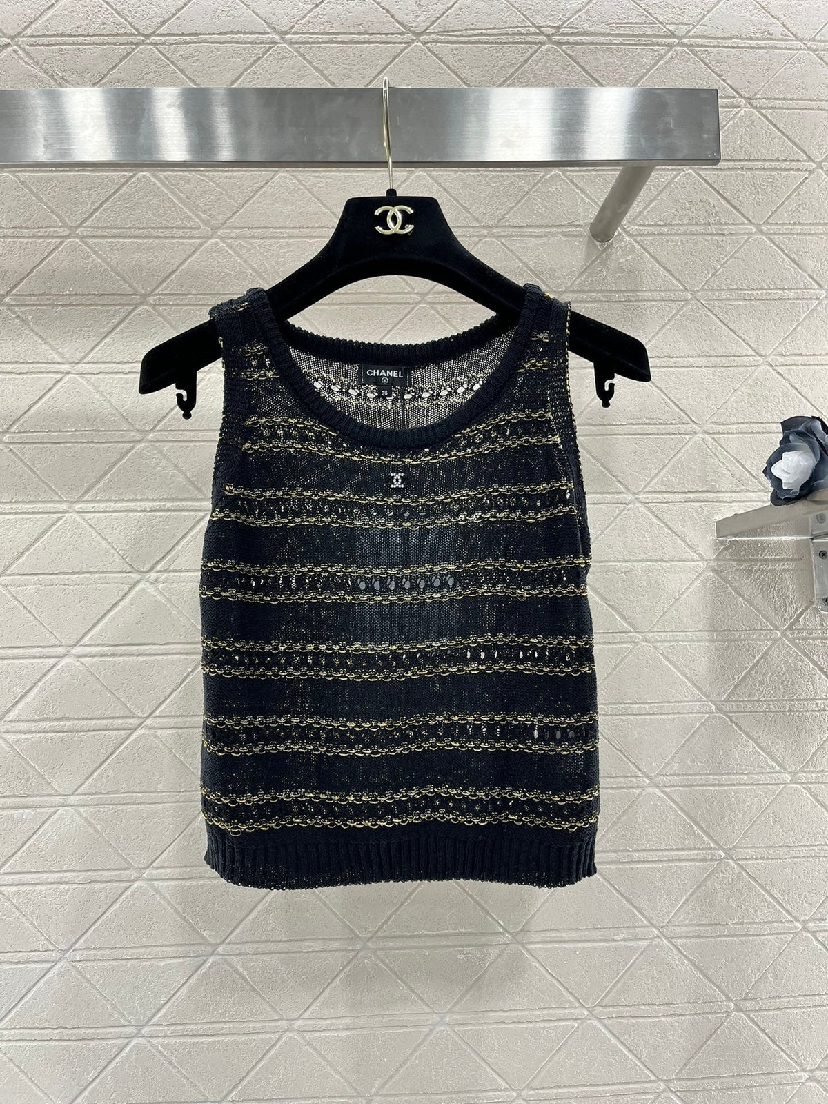 CC Stripe Transparent Tank